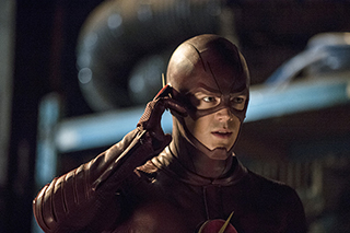 The Flash -- "The Flash is Born" -- Image FLA106a_0042b -- Pictured: Grant Gustin as The Flash -- Photo: Cate Cameron/The CW -- ÃÂ© 2014 The CW Network, LLC. All rights reserved.