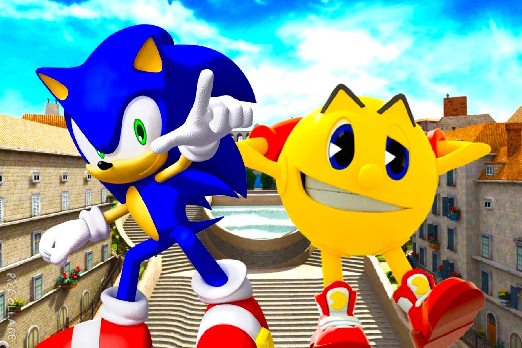 Já imaginou Pac-Man e Sonic em um mesmo game? talvez isso será possível nos...